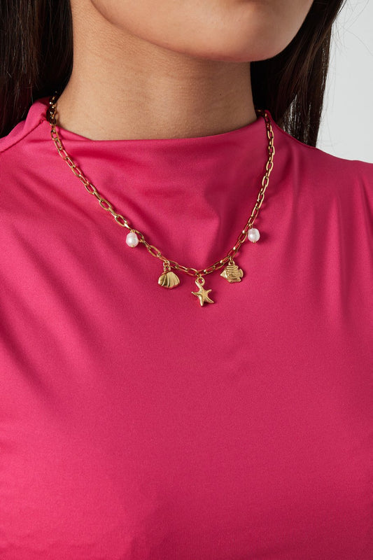 Ketting met speelse bedeltjes