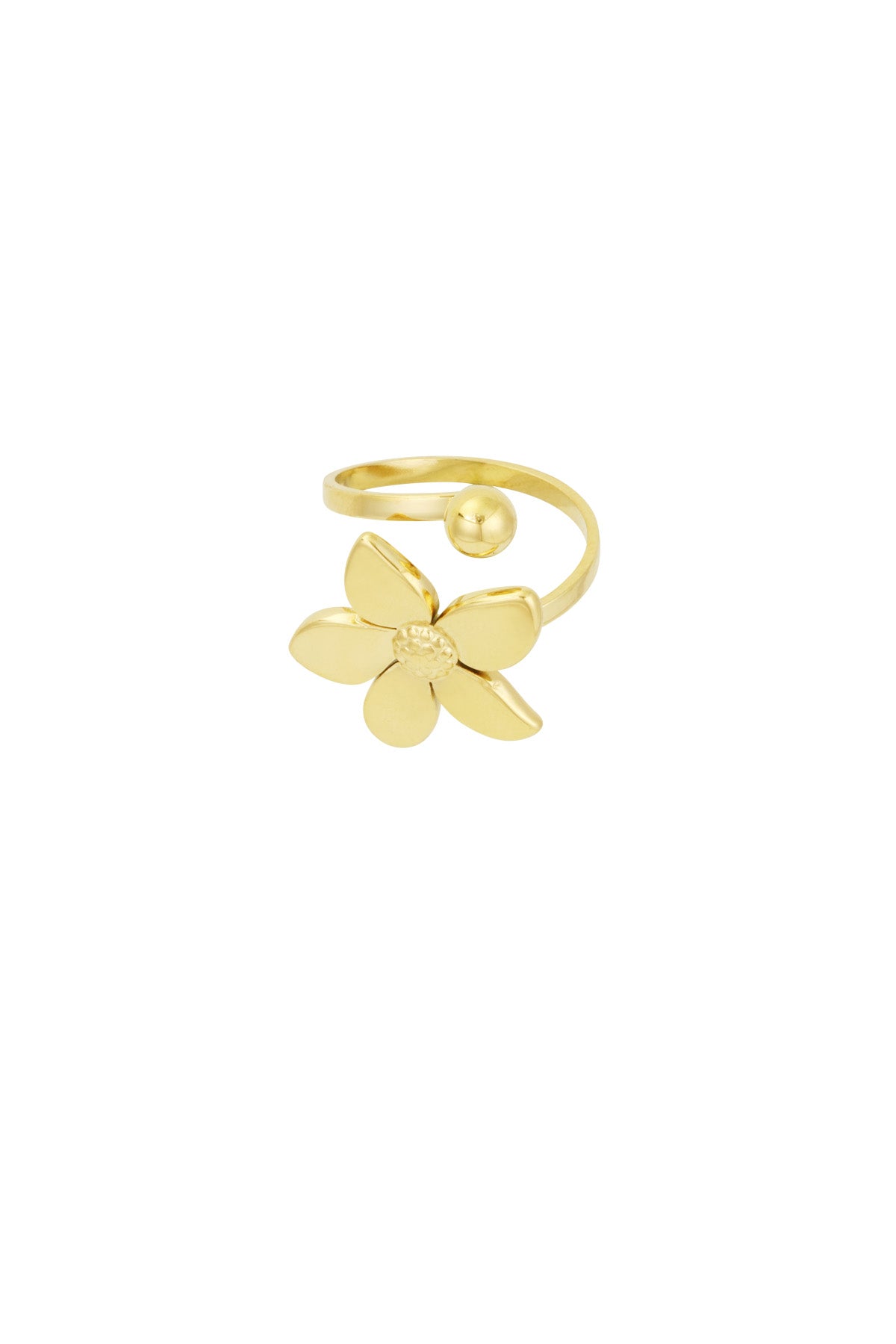Bloem & stippen ring