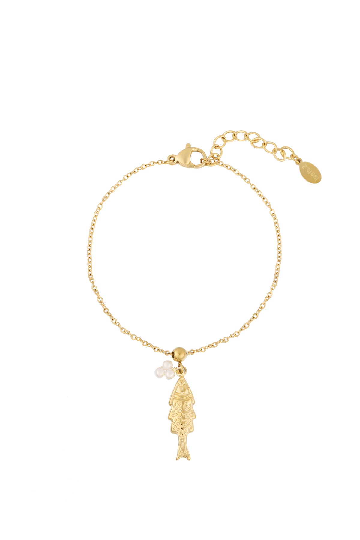 Sierlijke vis bedelarmband