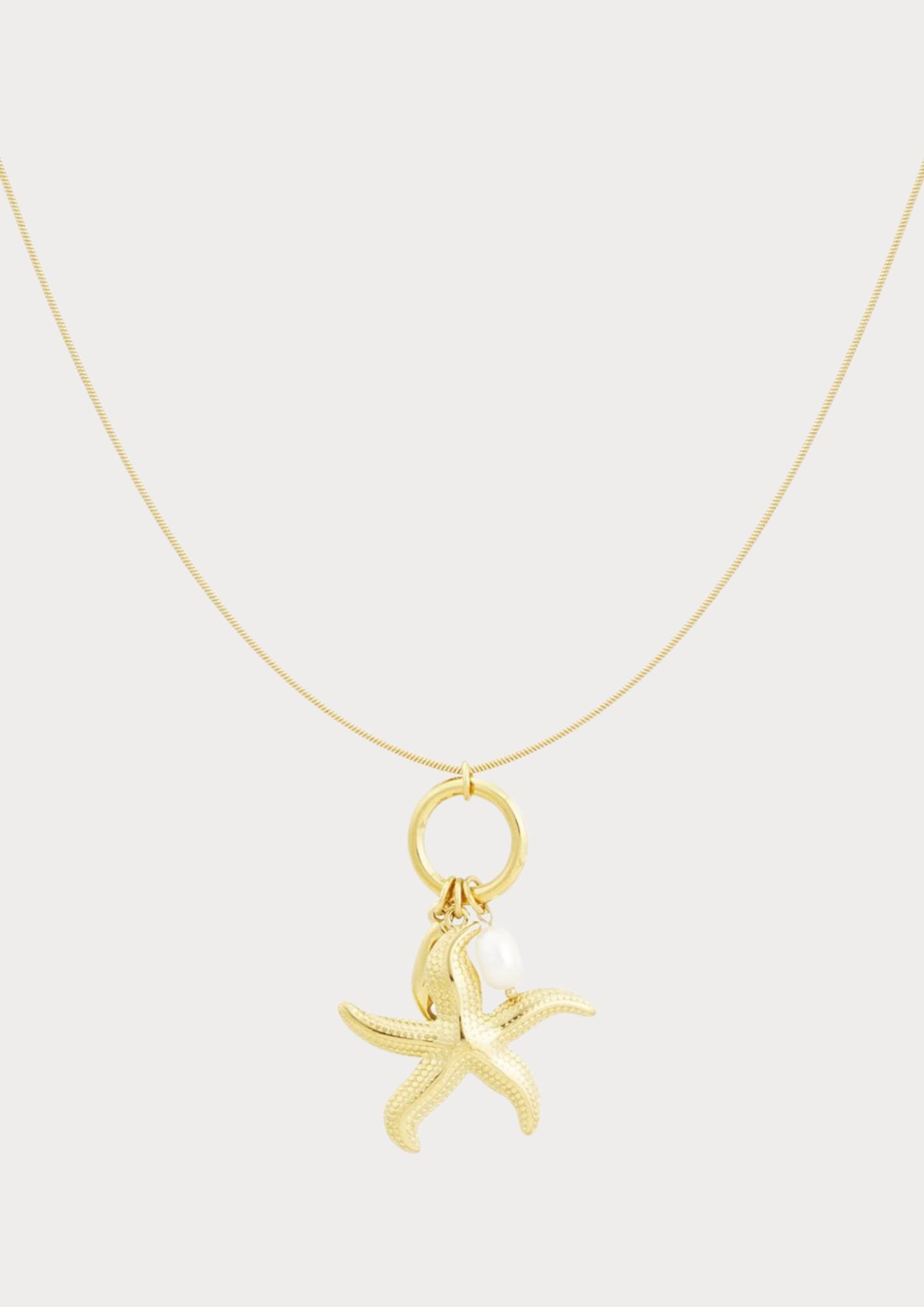 Ketting met zeesterbedel