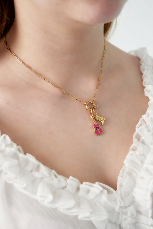 Ketting met westerse bedels