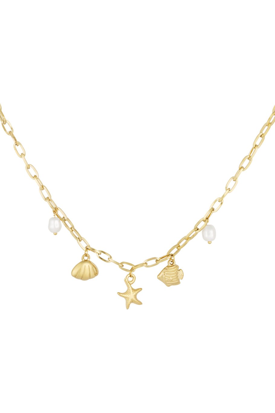 Ketting met speelse bedeltjes