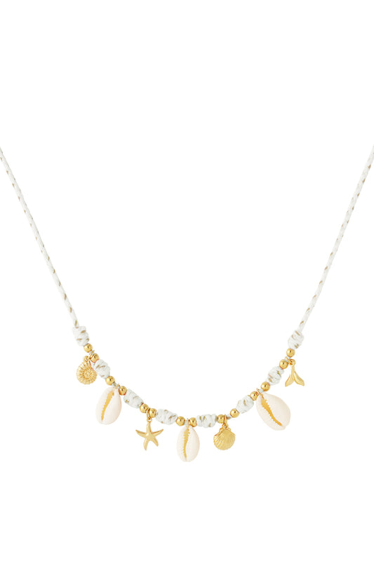 Schelp- en bedelketting