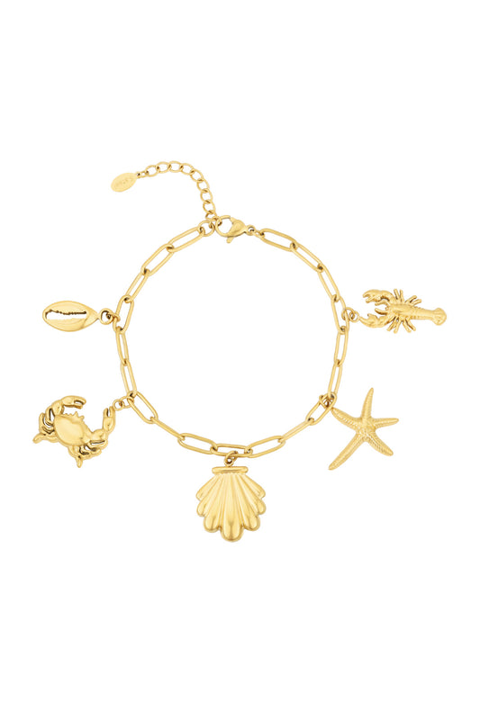 Armband met zeebedel