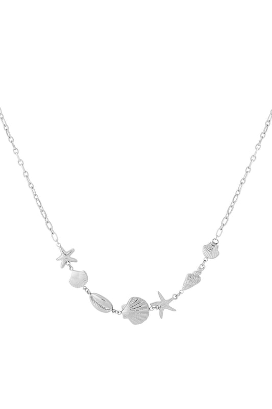 Ketting met strandbedels