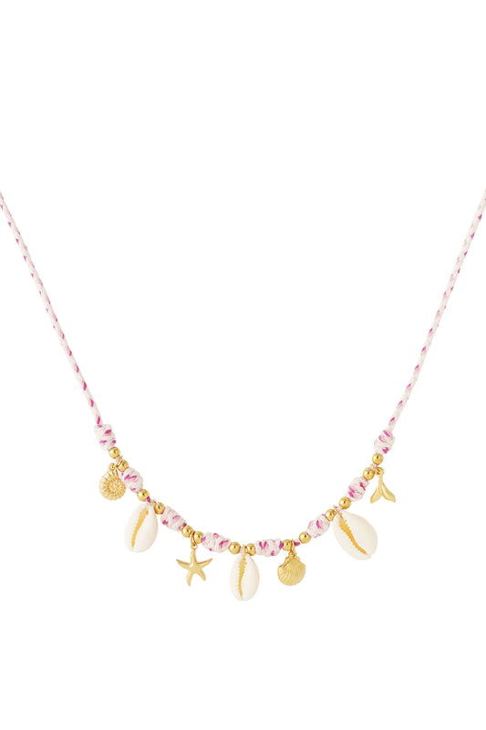 Schelp- en bedelketting