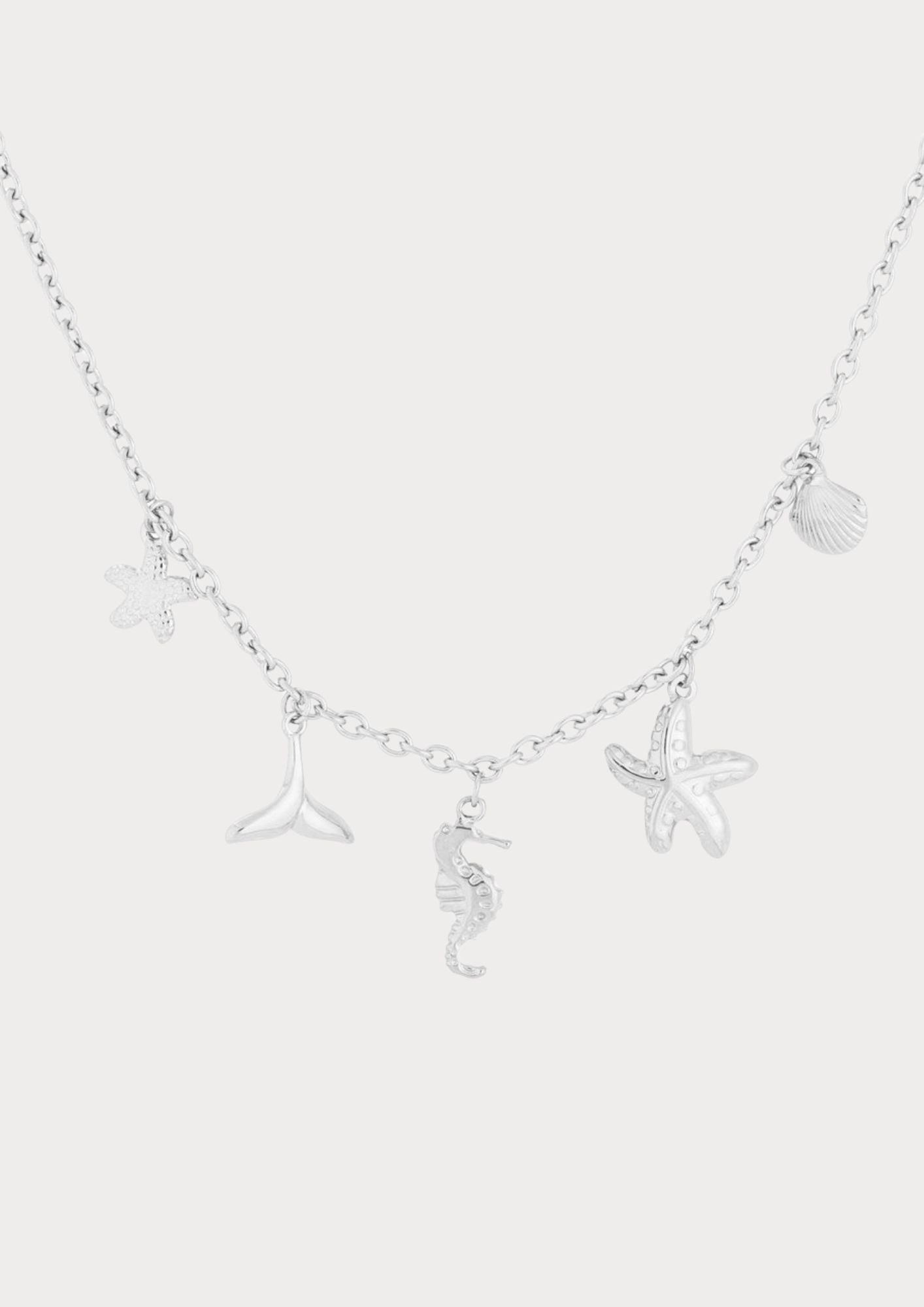 Ketting met oceaanbedels