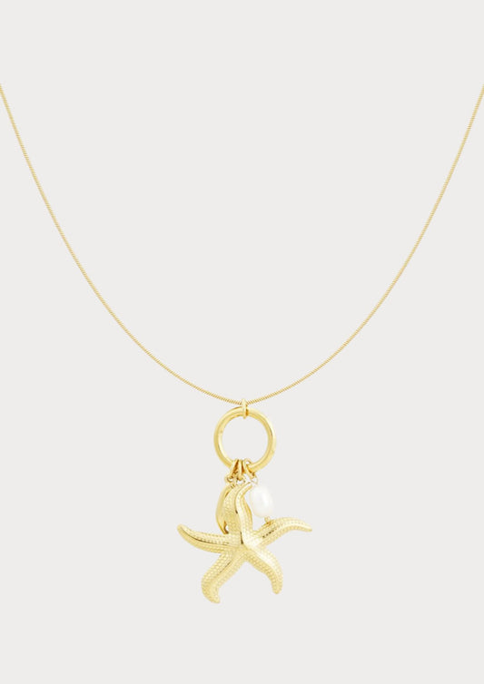 Ketting met zeesterbedel