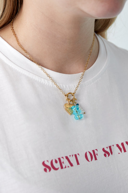 Ketting met lieve bedeltjes