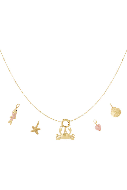 Aanpasbare zeecharme ketting